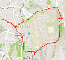 Running in Jerusalem