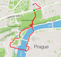 Running in Prague